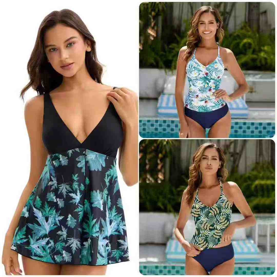 Bulk Clearance 122 Pcs Plus Size Fashion Women's Swimwear Sizes S-6XL Wholesale Chinese Clothing Stock - Image 1