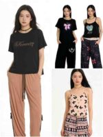 Clearance Bulk Wholesale Women's Loose Comfortable Loungewear Sets, Sizes XS to 4XL Chinese Clothing Stock Lots - Image 1