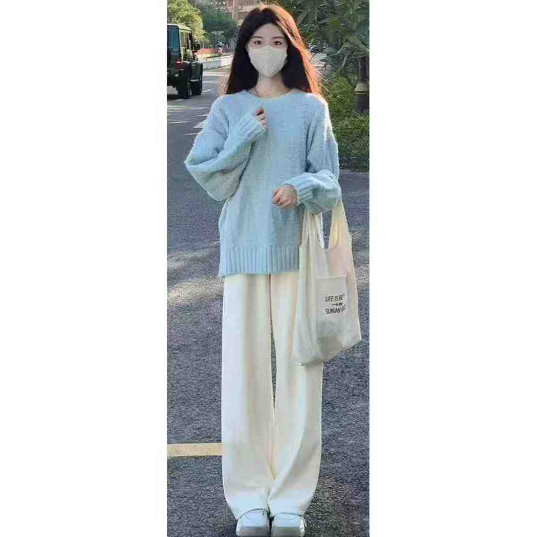 Clearance Bulk Stock: 274 Pcs High Quality Ice Silk Wide Leg Summer Casual Pants Sizes S-3XL Wholesale - Image 1