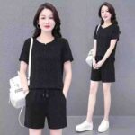 Clearance Wholesale Casual Sporty Summer Two-Piece Outfits - Chinese Clothing Stock Lots S-3XL - Image 1