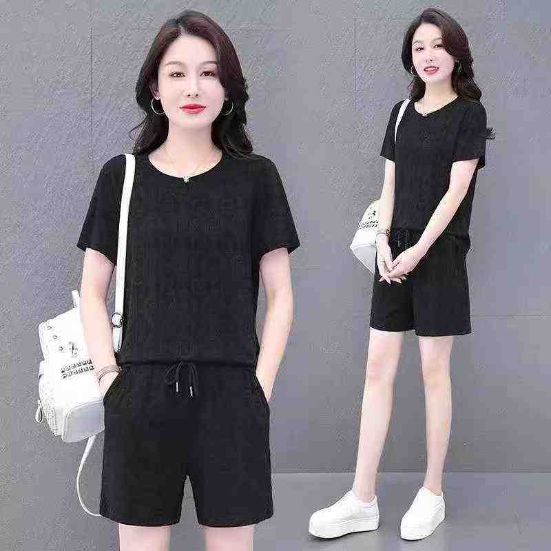 Clearance Wholesale Casual Sporty Summer Two-Piece Outfits - Chinese Clothing Stock Lots S-3XL - Image 1