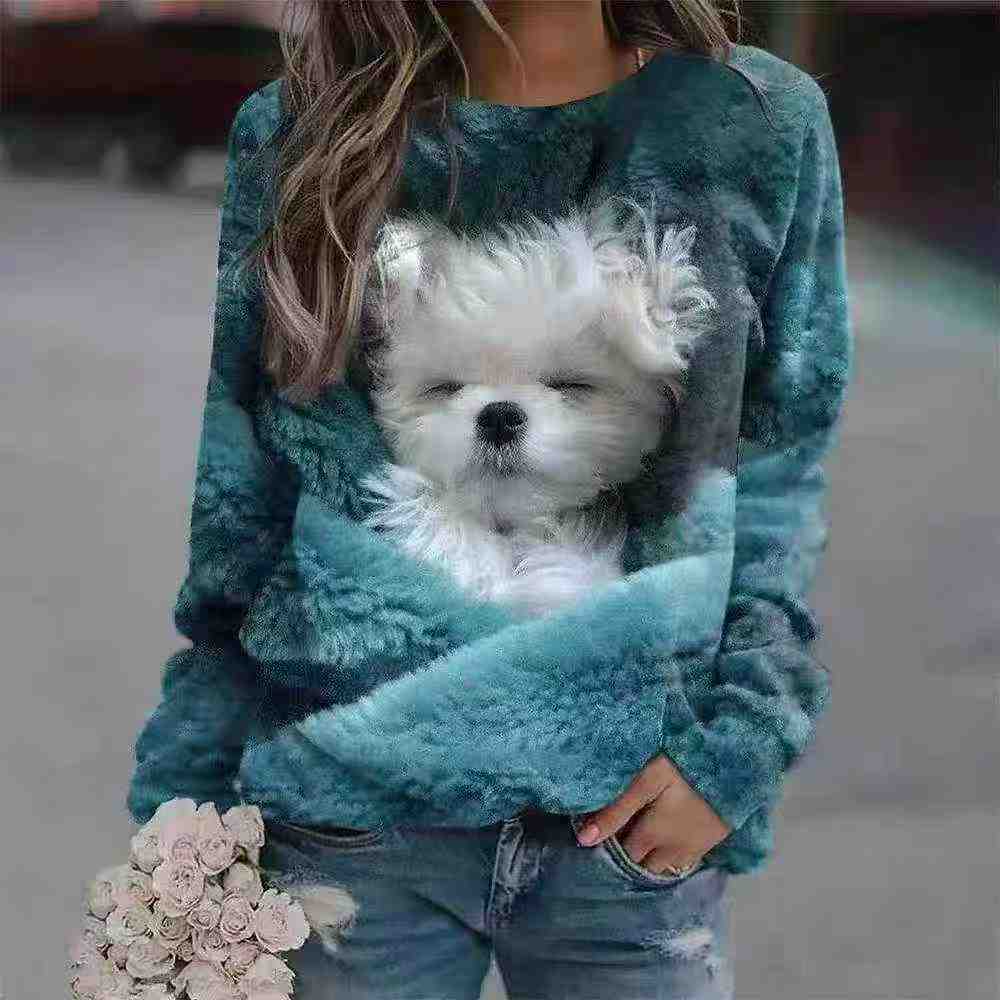 Clearance Sale: 2000pcs Amazon Hot Selling Trendy 3D Print Terry Crewneck Sweatshirts S-3XL Bulk Wholesale - Image 1