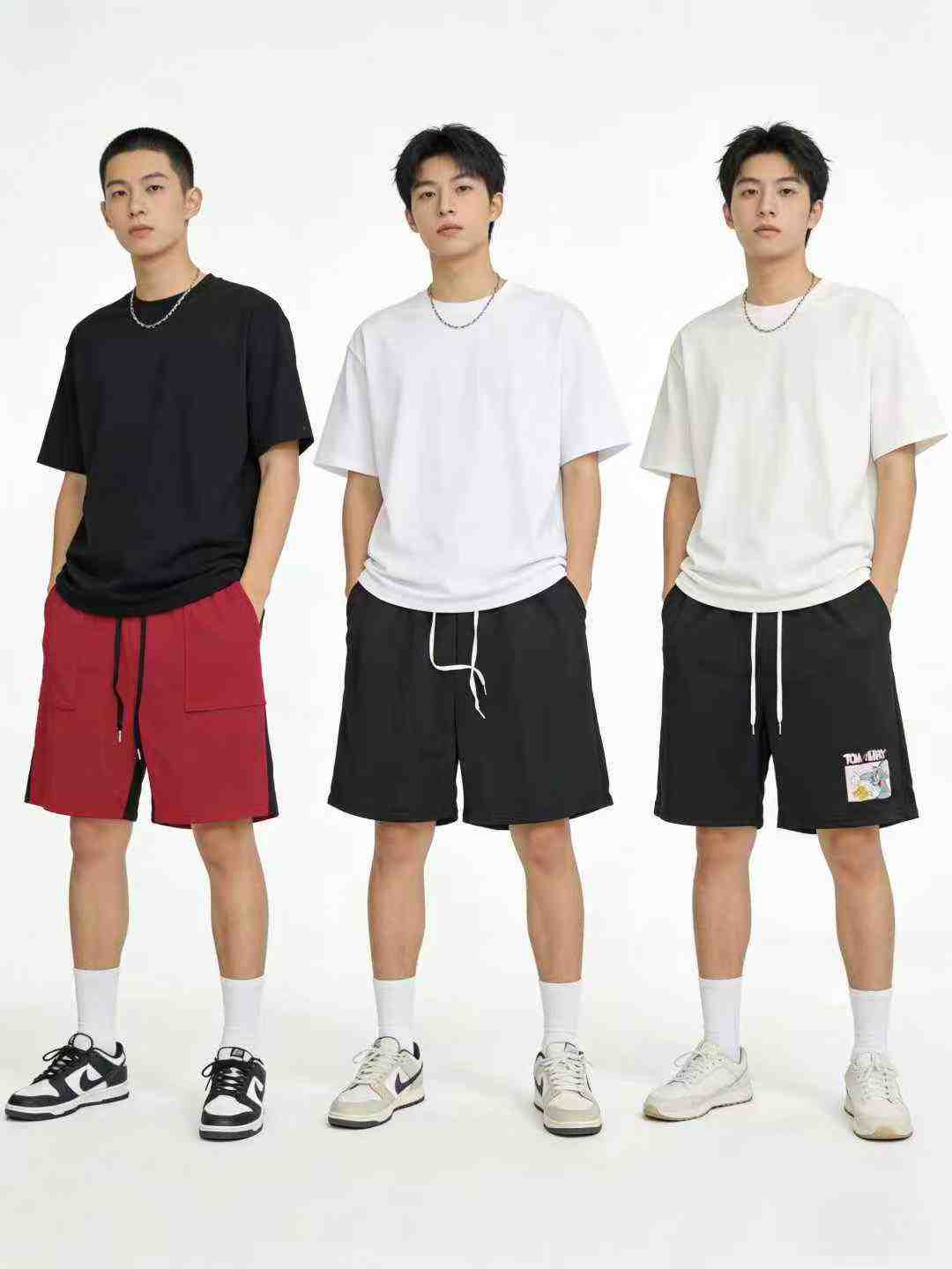 254pcs Trendy Men's Summer Loose Sporty Casual Shorts S-6XL Chinese Stock Lot Clearance Wholesale Export - Image 1