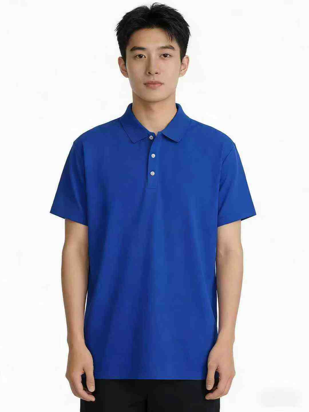 Bulk Clearance 210pcs One Size Summer Loose Solid Short Sleeve Polo Shirts Chinese Clothing Stock Wholesale Export - Image 1