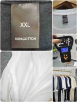 Clearance Bulk Stock 2700 Pcs Unisex Trendy 100% Cotton Oversized T-Shirts S-2XL For Wholesale Export - Image 1