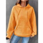 Clearance Sale: 1027pcs Unisex Oversized Waffle Hoodies Sizes M-5XL Bulk Wholesale Chinese Clothing Stock Lots - Image 1