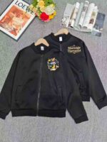 Clearance Bulk Stock: 221 Pcs Unisex Fleece Lined Zip Up Varsity Jackets S-2XL For Wholesale - Image 1