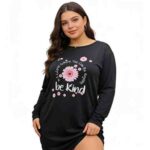 Clearance Bulk Lot 1073 Pcs Plus Size Black Casual Women Dresses S-3XL Soft Stretchy Fabric - Image 1