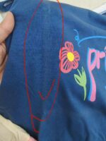 Bulk Oversized T-Shirts Stock Lot - 680pcs, White & Blue, Sizes 1-6, Polybag Packed with Tags - Image 4