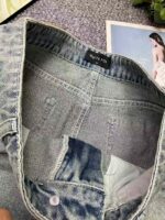 Wholesale Lot: 325pcs Branded Vintage Washed Cotton Denim Mini Skirts, XXS-L, with Tag & Individual Packaging - Image 8