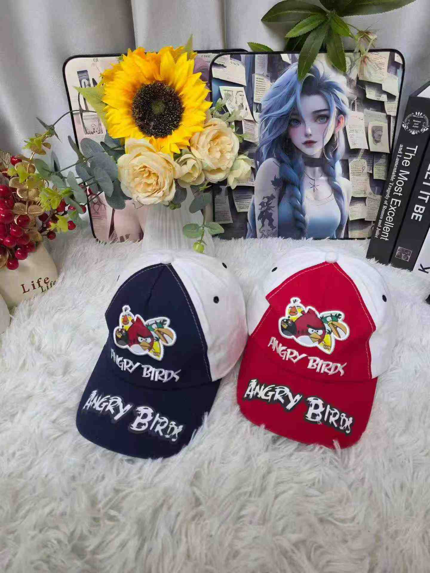 Wholesale Lot of 2900 Kids Baseball Caps - Clearance Stock for Export - Image 1