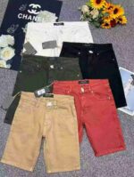 Wholesale Men's Summer Vintage Washed Cotton Stretch Denim Shorts - 27-34 Size, Individually Packaged with Tags, 530pcs Stock Lot - Image 5