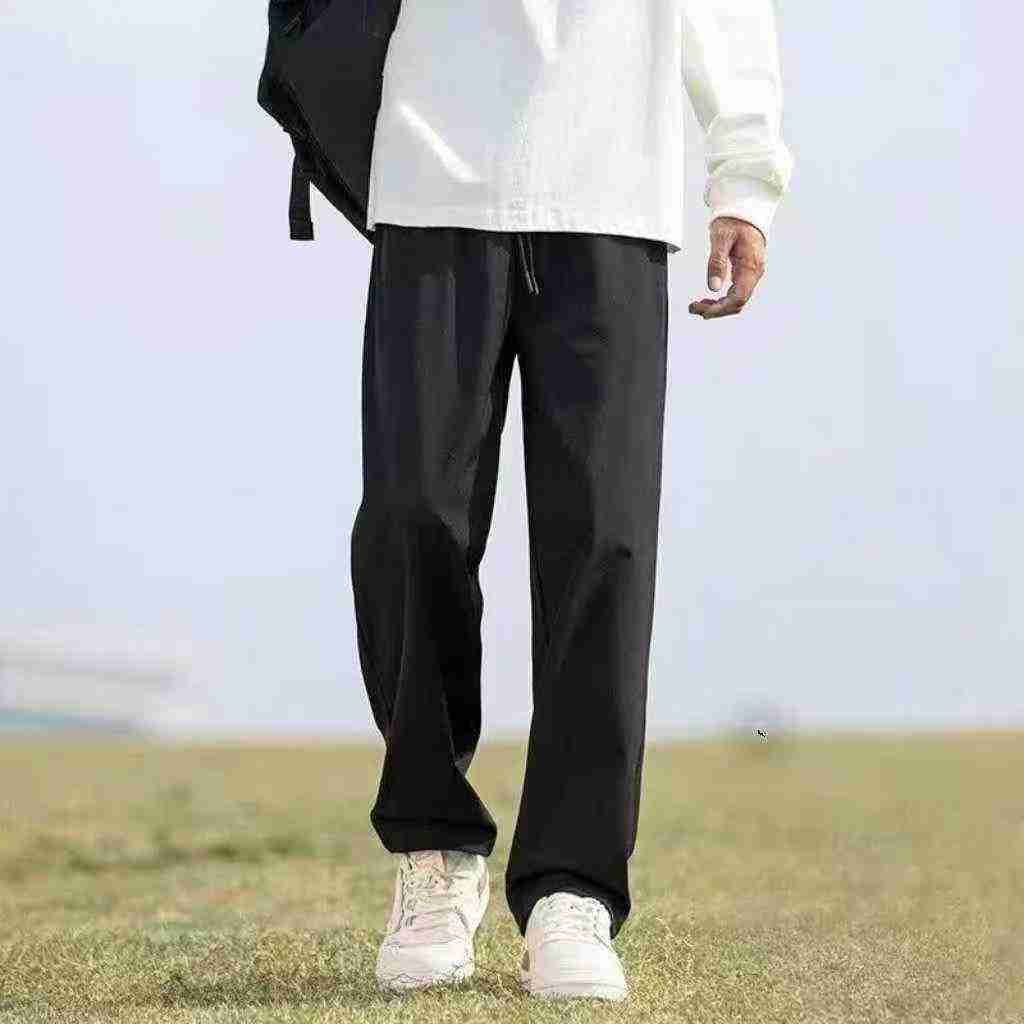 Wholesale Lot of 1245 Men's Loose Fit Casual Pants - Sizes S to 2XL, Individually Packaged with Tags - Image 1