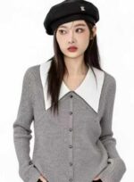 Bulk Wholesale Lot of 89 Pcs Spring New Loose Knitted Sweaters - Chanel Style Thin Cardigan, Independent Packaging, Soft Stretchy Fabric, One Size - Image 7