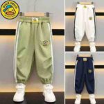 Wholesale Kids' Pants Stock Lot - 2000pcs Yellow Duck Brand, Fleece & Non-Fleece, Sizes 90-150, Independent Packing with Tags - Image 9