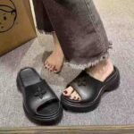 China Stock Lots: Wholesale Platform Height Increase 9cm Thick Sole Flat Sandals & Flip Flops (2 Styles, 3 Colors, Sizes 35-40) - Image 4