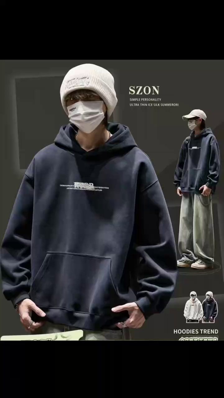 Bulk Clearance: 1200 Pcs Men's & Women's Fleece-Lined Hoodies & Tops | Winter Stock Lots | Independent Packaging - Image 1