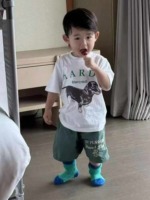 4100 Pieces Kids Cotton Short Sleeve T-Shirts (Size 80-150) Bulk Stock Wholesale For Export - Image 1