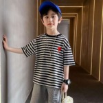 3960 Pieces Kids Short Sleeve T-Shirts, Individually Packed With Hang Tags, Sizes 100-160 Bulk Stock Clearance - Image 4