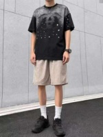 Summer New Brand Original Men's Ice Silk Quick Dry Elastic Waist Casual Shorts, Sizes M-2XL, About 1490 Pcs Bulk Stock Wholesale Clearance - Image 4