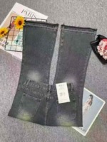 Vintage American High Waist Flare Denim Jeans Plus Size XL-5XL, 111 Pieces Bulk Stock Clearance - Image 2