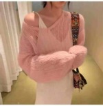 129 Pieces Spring Summer Hollow Out Loose Soft Knit Casual Cover Up Shirts Bulk Stock Clearance - Image 6