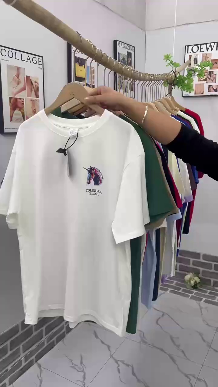 Around 3000 Pieces Bulk Clearance Unisex High Grammage Pure Cotton Assorted Printed Short Sleeve T-Shirts - Image 1