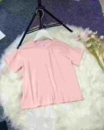 900 Pieces Unisex Older Kids 95% Cotton Plain T-Shirts Bulk Stock For Wholesale - Image 8