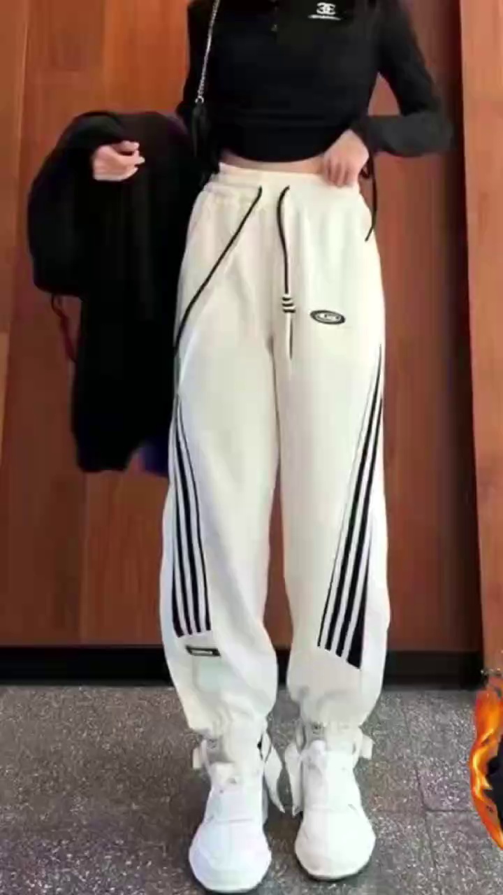 1500 Pcs Mixed Women's Fleece Lined Casual Jogger Straight Sweatpants Bulk Stock - Image 1