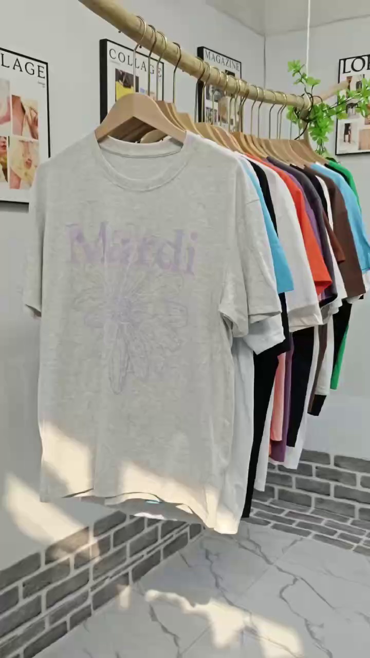 Over 800 Pieces Unisex Pure Cotton Assorted Short Sleeve T-Shirts, Sizes S-4XL, Individual Packaging - Image 1