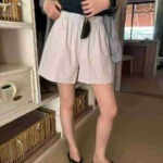 Korean Style Loose Casual Versatile Figure-flattering Shorts, About 230 Pieces, Whole Clearance Wholesale - Image 3