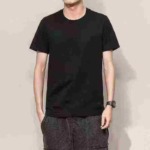 Summer 100% Cotton Plain Short Sleeve T-Shirts, Collar Tape, Individual Packing, Picture Color, S-3XL, Approx 800 Pieces Bulk Stock - Image 9