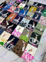 750 Pieces Clearance Branded Unisex Heavyweight Short Sleeve T-Shirts With Hang Tags Individually Packed - Image 2