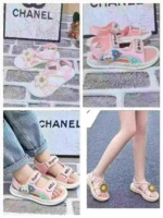 6000 Pairs Clearance Kids Sandals Kids Beach Shoes Wholesale Stock - Image 2
