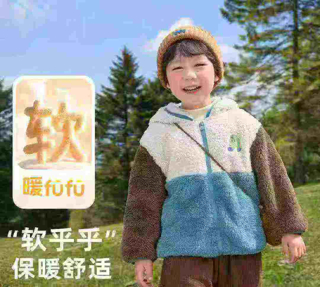 260 Pcs Fall Winter Unisex Big Kids Coral Fleece Coats 100-160 Mixed Colors Stock Clearance - Image 2