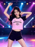 Clearance Wholesale Chinese Stock Cropped Knit Short Sleeve Tops - 2085 Pieces Total - Image 6