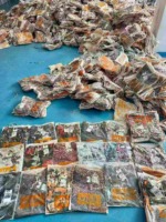 Men's 5-inch Drawstring Beach Shorts, 7887 Pieces Total, Wholesale Chinese Stock Lot Clothing For Export - Image 2