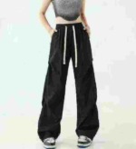 Casual Straight Cut American Style Couple Cargo Pants - 3084 Pieces Bulk Stock For Wholesale - Image 7