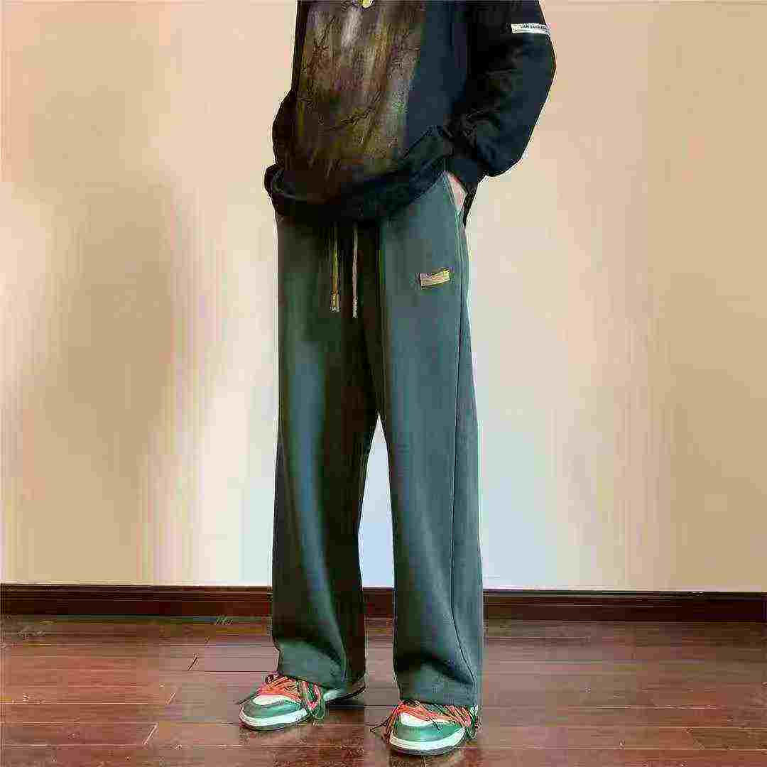 Clearance Sale Trendy Men's Spring & Fall Casual Pants Straight Leg Jogger Sweatpants Bulk Stock For Wholesale Export - Image 1