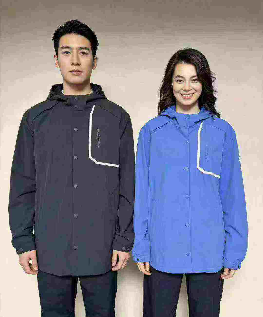Bulk 800pcs Branded Classic Unisex Nylon-Spandex Windproof Waterproof Jackets Chinese Clothing Stock Lots Wholesale - Image 1