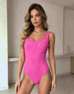 Approx 150 Pcs European American Style Sexy Backless Strap Camisole Bodysuits S-XL Multi Color High Stretch Bulk Stock Wholesale - Image 1
