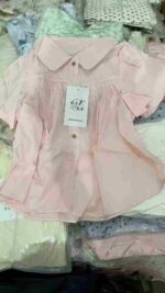 4300 Pcs New Trendy Short Sleeve Chiffon Women Tops Chinese Clothing Stock Clearance Wholesale - Image 1