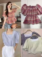 New Arrival Trendy Women's Chiffon Blouses | Chinese Clothing Stock Lots Bulk Wholesale - Image 1