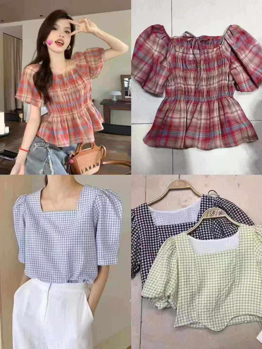 New Arrival Trendy Women's Chiffon Blouses | Chinese Clothing Stock Lots Bulk Wholesale - Image 1