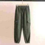 2886 Pcs High Waist Loose Cargo Pants Versatile Casual Commuter, Small Mixed Lot Individual Packing Sizes 1XL-3XL Chinese Stock Lot Wholesale - Image 1