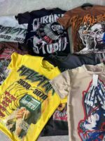 Hot Export Bestseller 350g Heavyweight Cotton Unisex Plus Size Short Sleeve T-Shirts Bulk Stock for Africa - Image 5