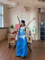 Clearance Bulk Lot 410PCS American Dopamine Style Blue Cotton Tube Top Vests, Sizes 1 2 3, Individual Packing - Image 8