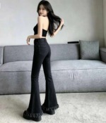Clearance Stock 100 Pieces Spring Summer Women's Stretchy Slim Frayed Multi-Pocket Jeans - Image 7