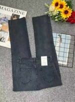 New Spring/Summer High Stretch Washed Cotton Straight Cigarette Jeans Sizes 26-32, 270 Pieces Bulk Stock Wholesale - Image 8
