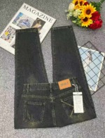 Spring Summer Vintage Retro Half Elastic Waist Plus Size Harem Dad Jeans, XS-4XL, Approximately 370 Pieces Bulk Stock - Image 9